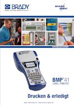 Datenblatt Tragbarer Etikettendrucker BMP41
