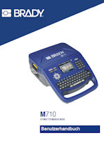 Handbuch Brady M710